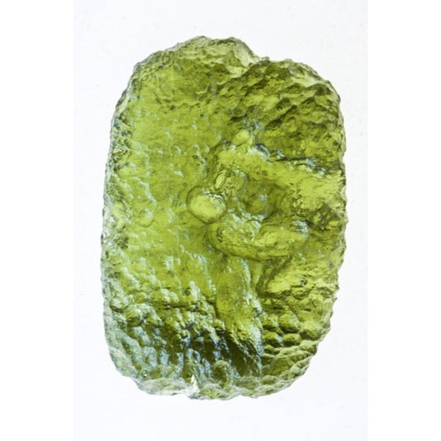 Genuine Moldavite Rough Gemstone - 5.1 grams / 26 ct (27 x 18 x 5 mm) - Magick Magick.com