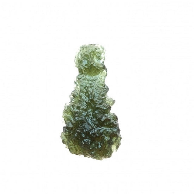 Genuine Moldavite Rough Gemstone - 5.1 grams / 26 ct (33 x 17 x 12 mm) - Magick Magick.com