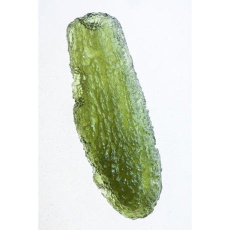 Genuine Moldavite Rough Gemstone - 5.1 grams / 26 ct (38 x 13 x 9 mm) - Magick Magick.com