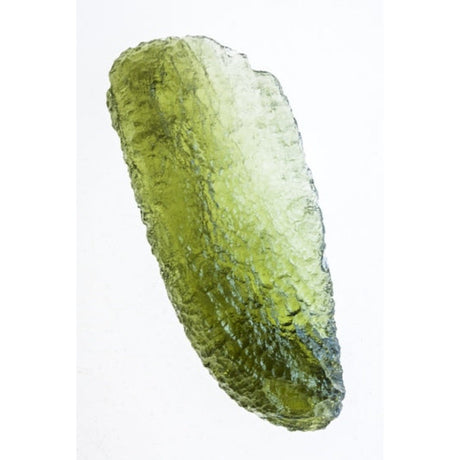 Genuine Moldavite Rough Gemstone - 5.1 grams / 26 ct (39 x 16 x 8 mm) - Magick Magick.com