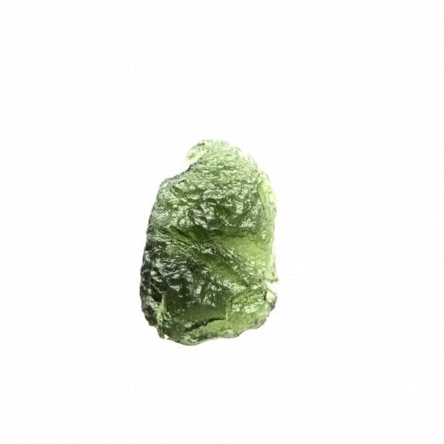 Genuine Moldavite Rough Gemstone - 5.2 grams / 26 ct (25 x 17 x 11 mm) - Magick Magick.com