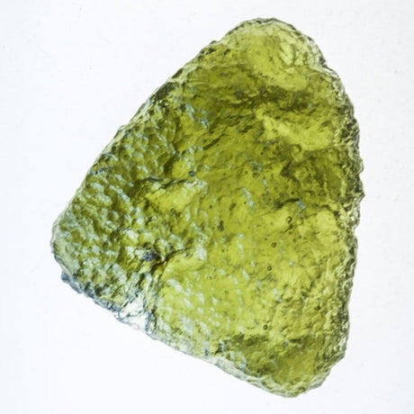 Genuine Moldavite Rough Gemstone - 5.3 grams / 27 ct (25 x 23 x 6 mm) - Magick Magick.com