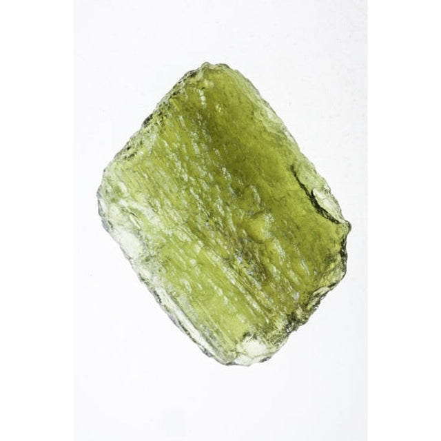 Genuine Moldavite Rough Gemstone - 5.4 grams / 27 ct (25 x 20 x 5 mm) - Magick Magick.com