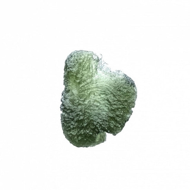 Genuine Moldavite Rough Gemstone - 5.4 grams / 27 ct (25 x 23 x 8 mm) - Magick Magick.com