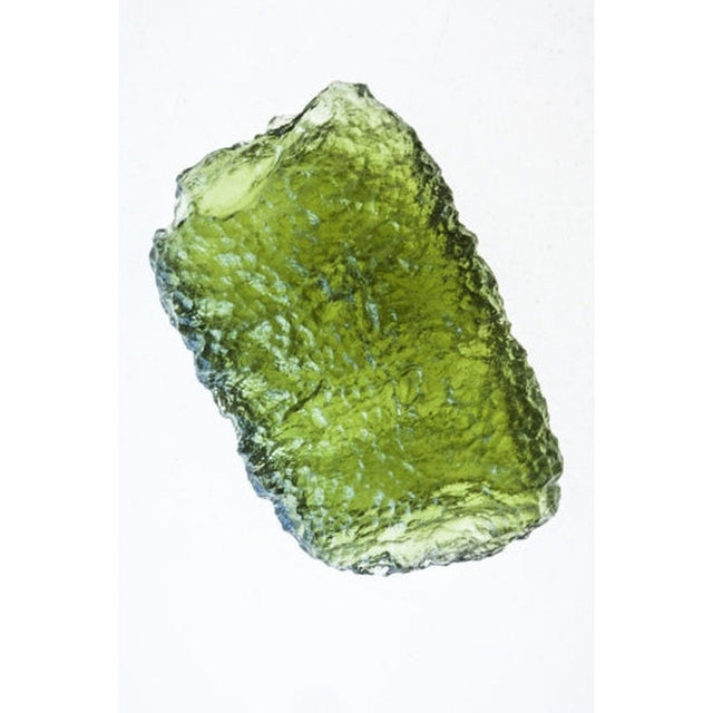 Genuine Moldavite Rough Gemstone - 5.4 grams / 27 ct (27 x 17 x 8 mm) - Magick Magick.com