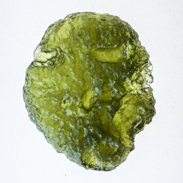 Genuine Moldavite Rough Gemstone - 5.5 grams / 28 ct (27 x 22 x 8 mm) - Magick Magick.com