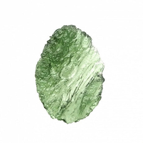 Genuine Moldavite Rough Gemstone - 5.6 grams / 28 ct (35 x 25 x 6 mm) - Magick Magick.com