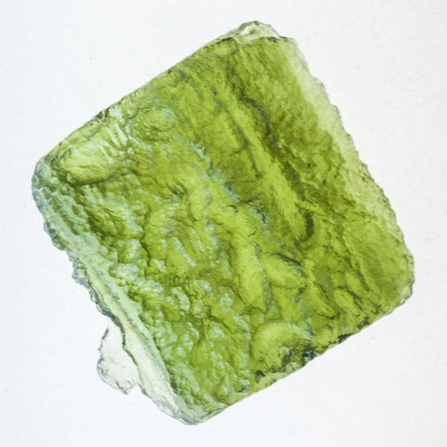 Genuine Moldavite Rough Gemstone - 5.7 grams / 29 ct (22 x 22 x 6 mm) - Magick Magick.com