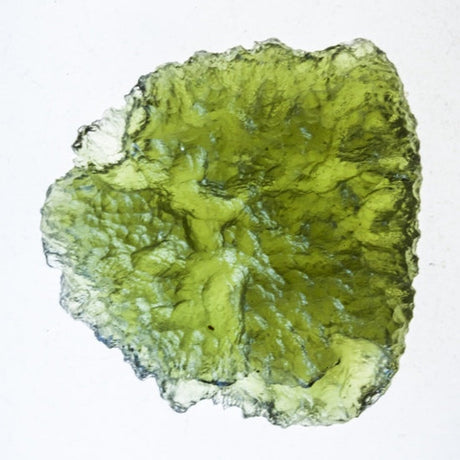 Genuine Moldavite Rough Gemstone - 5.7 grams / 29 ct (25 x 24 x 6 mm) - Magick Magick.com