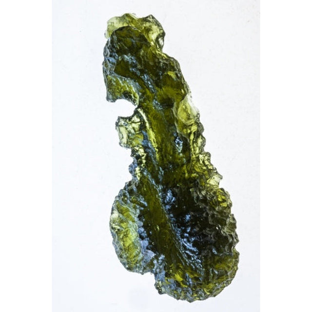 Genuine Moldavite Rough Gemstone - 5.8 grams / 29 ct (38 x 16 x 11 mm) - Magick Magick.com