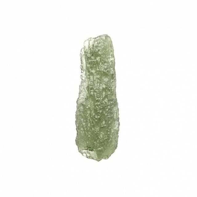 Genuine Moldavite Rough Gemstone - 5.9 grams / 30 ct (38 x 13 x 9 mm) - Magick Magick.com