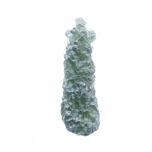 Genuine Moldavite Rough Gemstone - 5.9 grams / 30 ct (39 x 12 x 10 mm) - Magick Magick.com