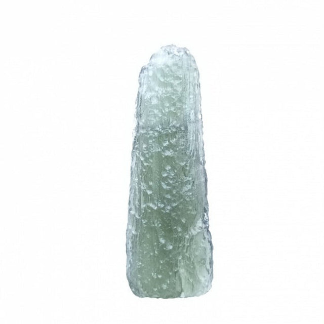 Genuine Moldavite Rough Gemstone - 6.0 grams / 30 ct (41 x 13 x 7 mm) - Magick Magick.com