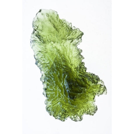 Genuine Moldavite Rough Gemstone - 6.1 grams / 31 ct (37 x 20 x 10 mm) - Magick Magick.com