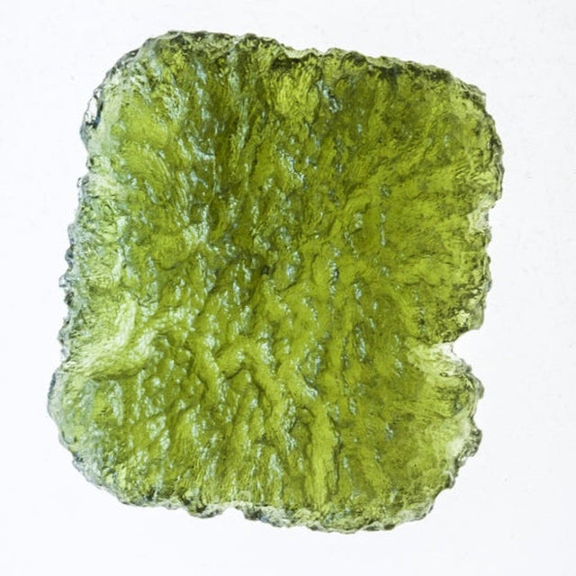 Genuine Moldavite Rough Gemstone - 6.2 grams / 31 ct (25 x 21 x 7 mm) - Magick Magick.com