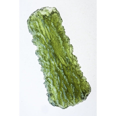 Genuine Moldavite Rough Gemstone - 6.3 grams / 32 ct (39 x 17 x 7 mm) - Magick Magick.com