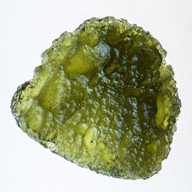 Genuine Moldavite Rough Gemstone - 6.5 grams / 33 ct (27 x 24 x 8 mm) - Magick Magick.com