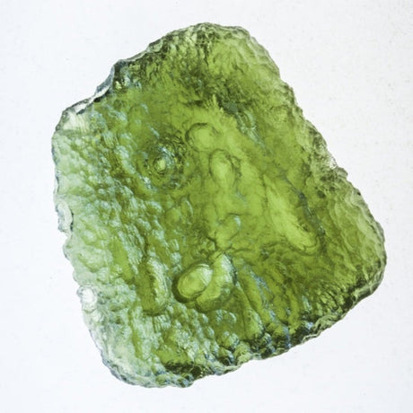 Genuine Moldavite Rough Gemstone - 6.6 grams / 33 ct (25 x 23 x 7 mm) - Magick Magick.com