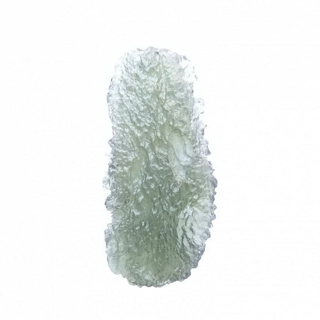 Genuine Moldavite Rough Gemstone - 6.6 grams / 33 ct (39 x 18 x 7 mm) - Magick Magick.com