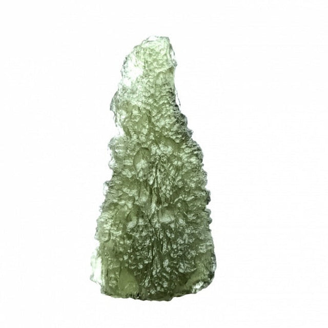 Genuine Moldavite Rough Gemstone - 6.6 grams / 33 ct (43 x 20 x 7 mm) - Magick Magick.com