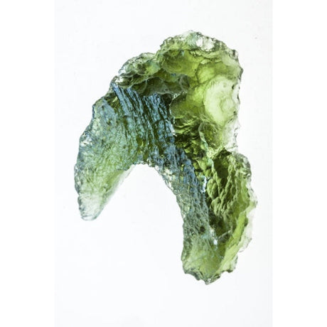 Genuine Moldavite Rough Gemstone - 6.8 grams / 34 ct (29 x 18 x 12 mm) - Magick Magick.com