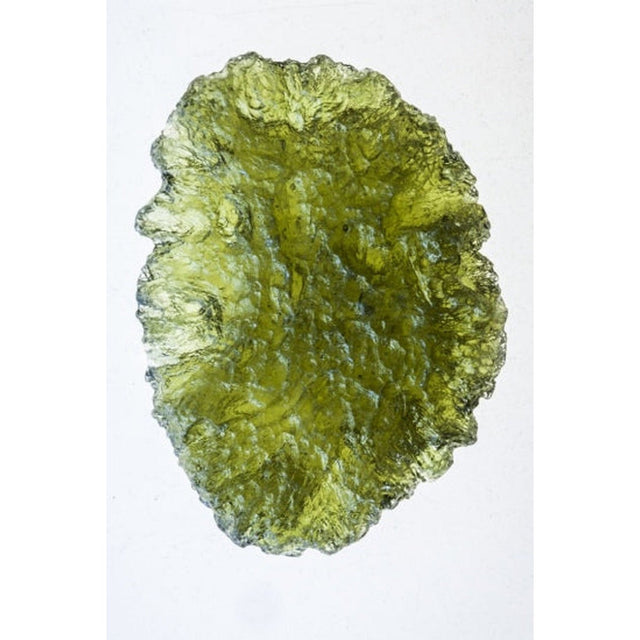 Genuine Moldavite Rough Gemstone - 6.8 grams / 34 ct (33 x 24 x 7 mm) - Magick Magick.com