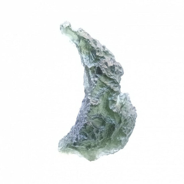 Genuine Moldavite Rough Gemstone - 6.8 grams / 34 ct (37 x 16 x 7 mm) - Magick Magick.com