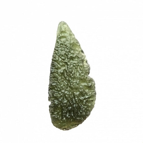 Genuine Moldavite Rough Gemstone - 6.8 grams / 34 ct (41 x 17 x 7 mm) - Magick Magick.com