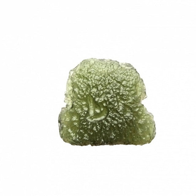 Genuine Moldavite Rough Gemstone - 6.9 grams / 35 ct (24 x 26 x 7 mm) - Magick Magick.com