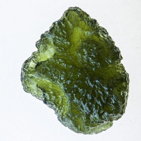 Genuine Moldavite Rough Gemstone - 6.9 grams / 35 ct (25 x 20 x 11 mm) - Magick Magick.com