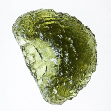 Genuine Moldavite Rough Gemstone - 6.9 grams / 35 ct (27 x 20 x 12 mm) - Magick Magick.com