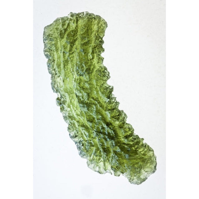 Genuine Moldavite Rough Gemstone - 6.9 grams / 35 ct (42 x 15 x 8 mm) - Magick Magick.com