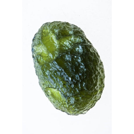 Genuine Moldavite Rough Gemstone - 7.0 grams / 35 ct (26 x 18 x 13 mm) - Magick Magick.com