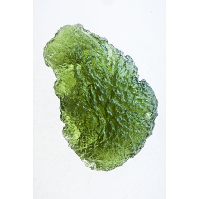 Genuine Moldavite Rough Gemstone - 7.0 grams / 35 ct (30 x 20 x 9 mm) - Magick Magick.com