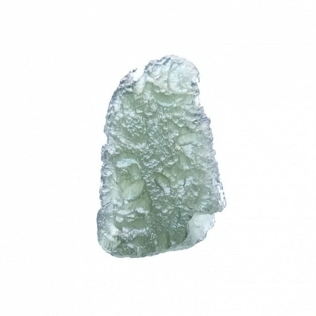 Genuine Moldavite Rough Gemstone - 7.0 grams / 35 ct (32 x 21 x 8 mm) - Magick Magick.com