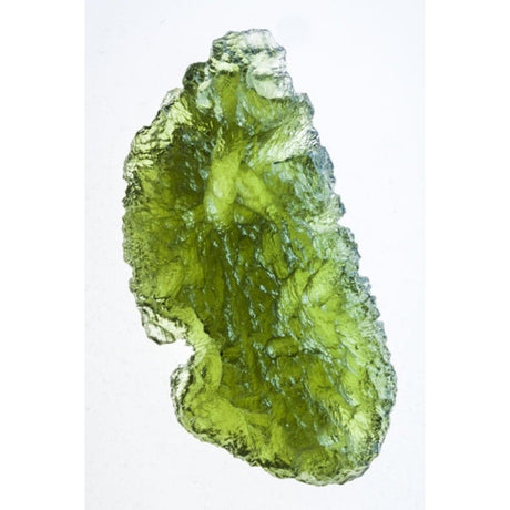 Genuine Moldavite Rough Gemstone - 7.0 grams / 35 ct (36 x 18 x 7 mm) - Magick Magick.com