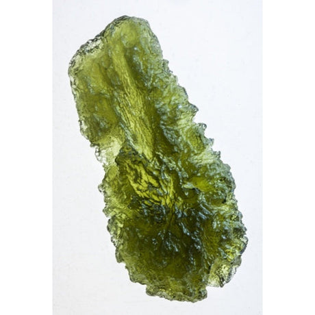 Genuine Moldavite Rough Gemstone - 7.0 grams / 35 ct (39 x 18 x 9 mm) - Magick Magick.com