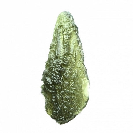 Genuine Moldavite Rough Gemstone - 7.0 grams / 35 ct (45 x 19 x 7 mm) - Magick Magick.com