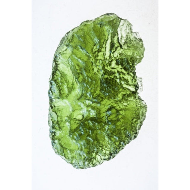 Genuine Moldavite Rough Gemstone - 7.1 grams / 36 ct (33 x 20 x 7 mm) - Magick Magick.com