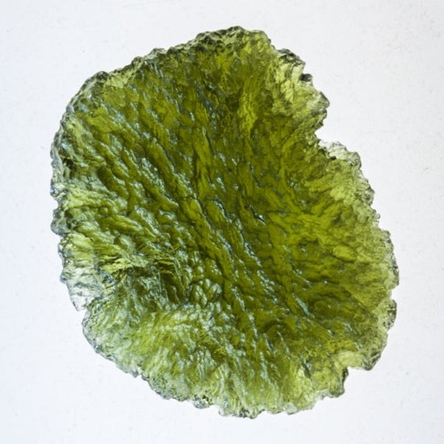 Genuine Moldavite Rough Gemstone - 7.3 grams / 37 ct (29 x 24 x 6 mm) - Magick Magick.com