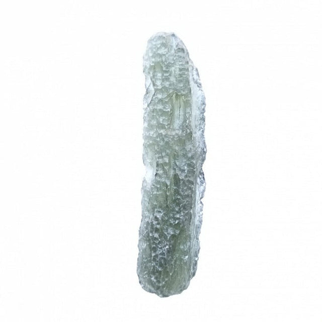 Genuine Moldavite Rough Gemstone - 7.4 grams / 37 ct (53 x 12 x 9 mm) - Magick Magick.com