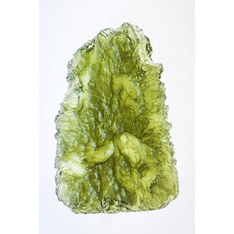 Genuine Moldavite Rough Gemstone - 7.5 grams / 38 ct (37 x 23 x 6 mm) - Magick Magick.com