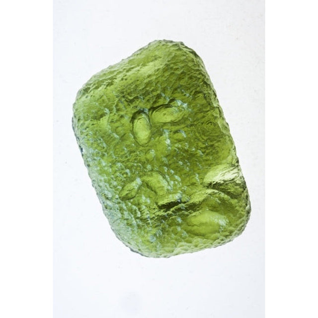 Genuine Moldavite Rough Gemstone - 7.6 grams / 38 ct (30 x 20 x 7 mm) - Magick Magick.com