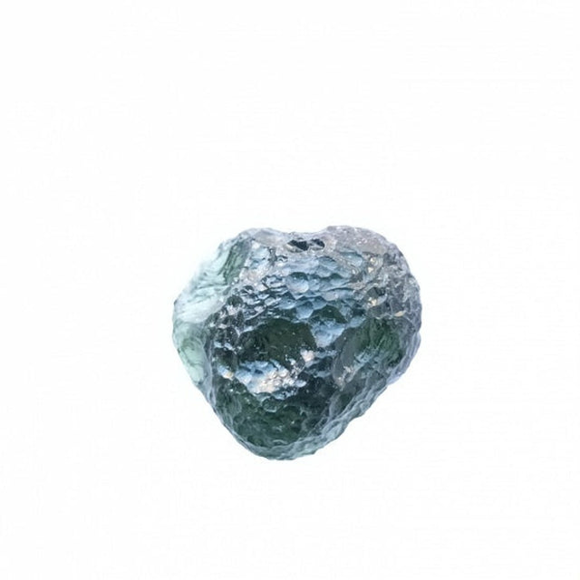 Genuine Moldavite Rough Gemstone - 7.7 grams / 39 ct (21 x 19 x 15 mm) - Magick Magick.com