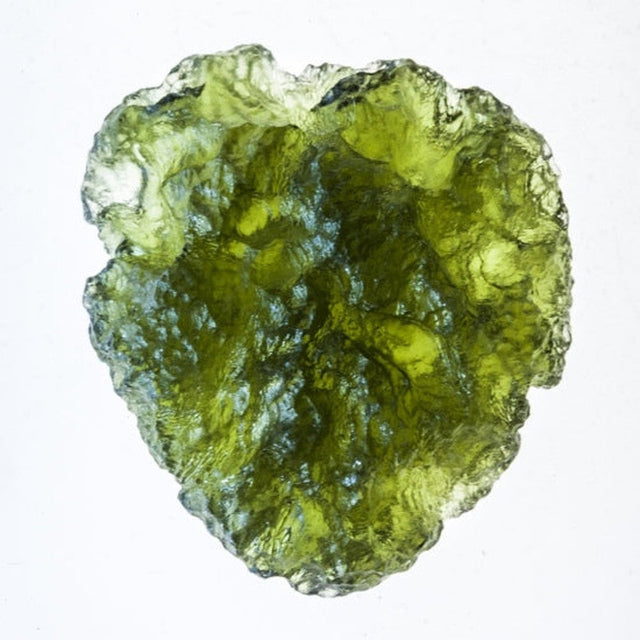 Genuine Moldavite Rough Gemstone - 7.7 grams / 39 ct (28 x 26 x 9 mm) - Magick Magick.com