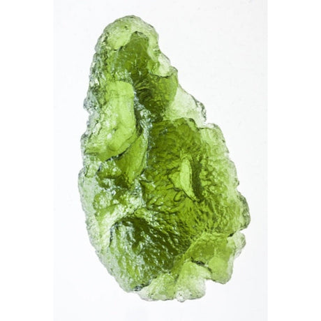 Genuine Moldavite Rough Gemstone - 7.7 grams / 39 ct (35 x 19 x 9 mm) - Magick Magick.com