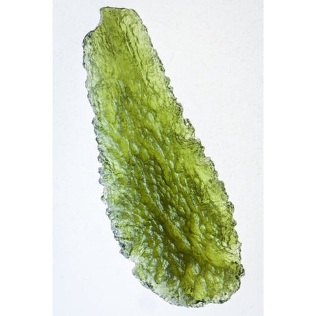 Genuine Moldavite Rough Gemstone - 7.7 grams / 39 ct (49 x 18 x 7 mm) - Magick Magick.com