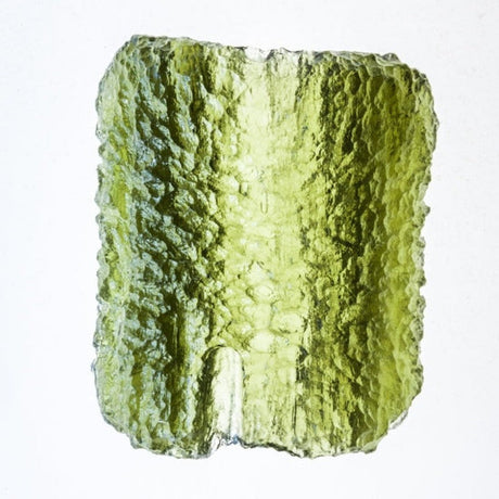 Genuine Moldavite Rough Gemstone - 7.8 grams / 39 ct (30 x 24 x 4 mm) - Magick Magick.com