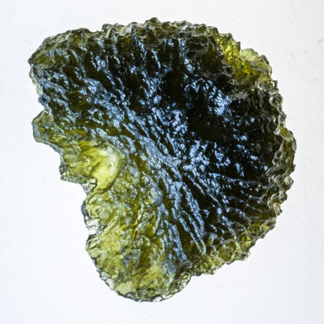 Genuine Moldavite Rough Gemstone - 8.0 grams / 40 ct (28 x 24 x 12 mm) - Magick Magick.com