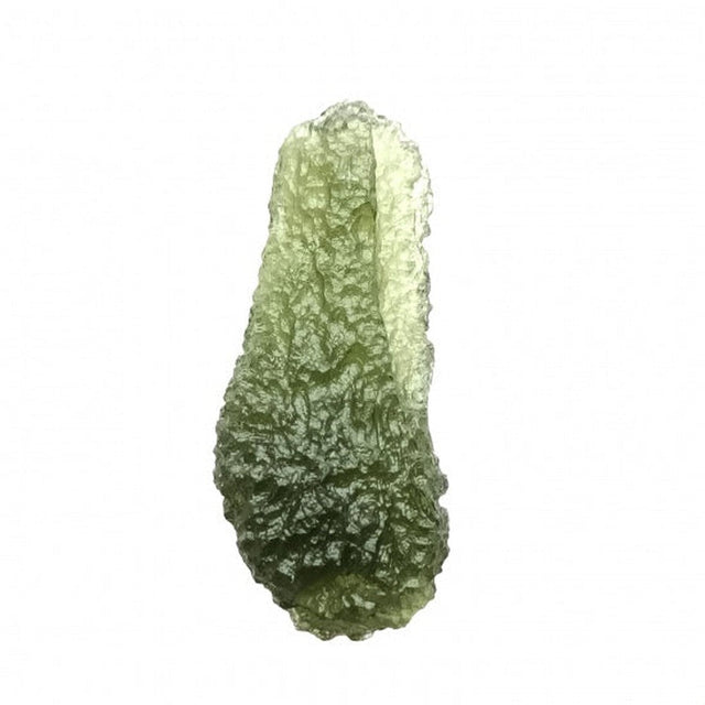 Genuine Moldavite Rough Gemstone - 8.0 grams / 40 ct (41 x 17 x 11 mm) - Magick Magick.com